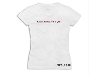 Desert X T Shirt Damen Weiß 
