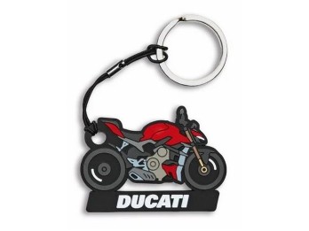 Gummi Schlüsselanhänger-Ducati Streetfighter 
