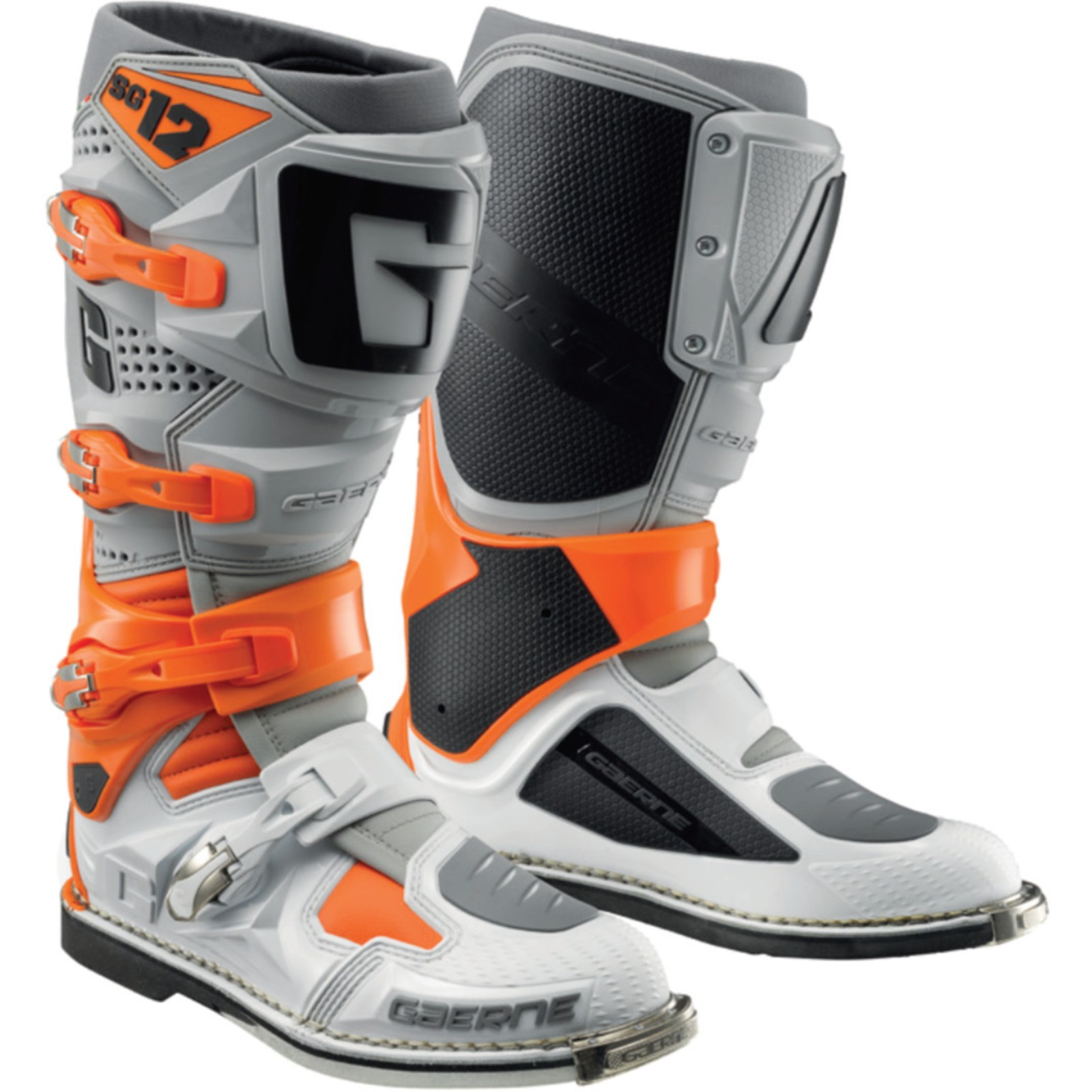 Gaerne SG-12 Stiefel Orange/Grau