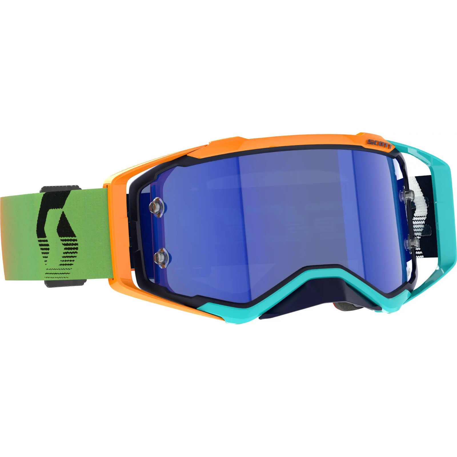 Occhialini Motocross SCOTT Kinder Primal – Blu, Lente Trasparente – Protezione E Stile Per I Piccoli