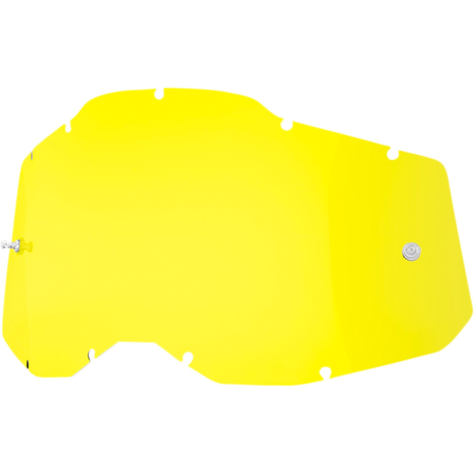 Masque 100% Racecraft 2 REPUBLIC écran rouge/bleu miroir