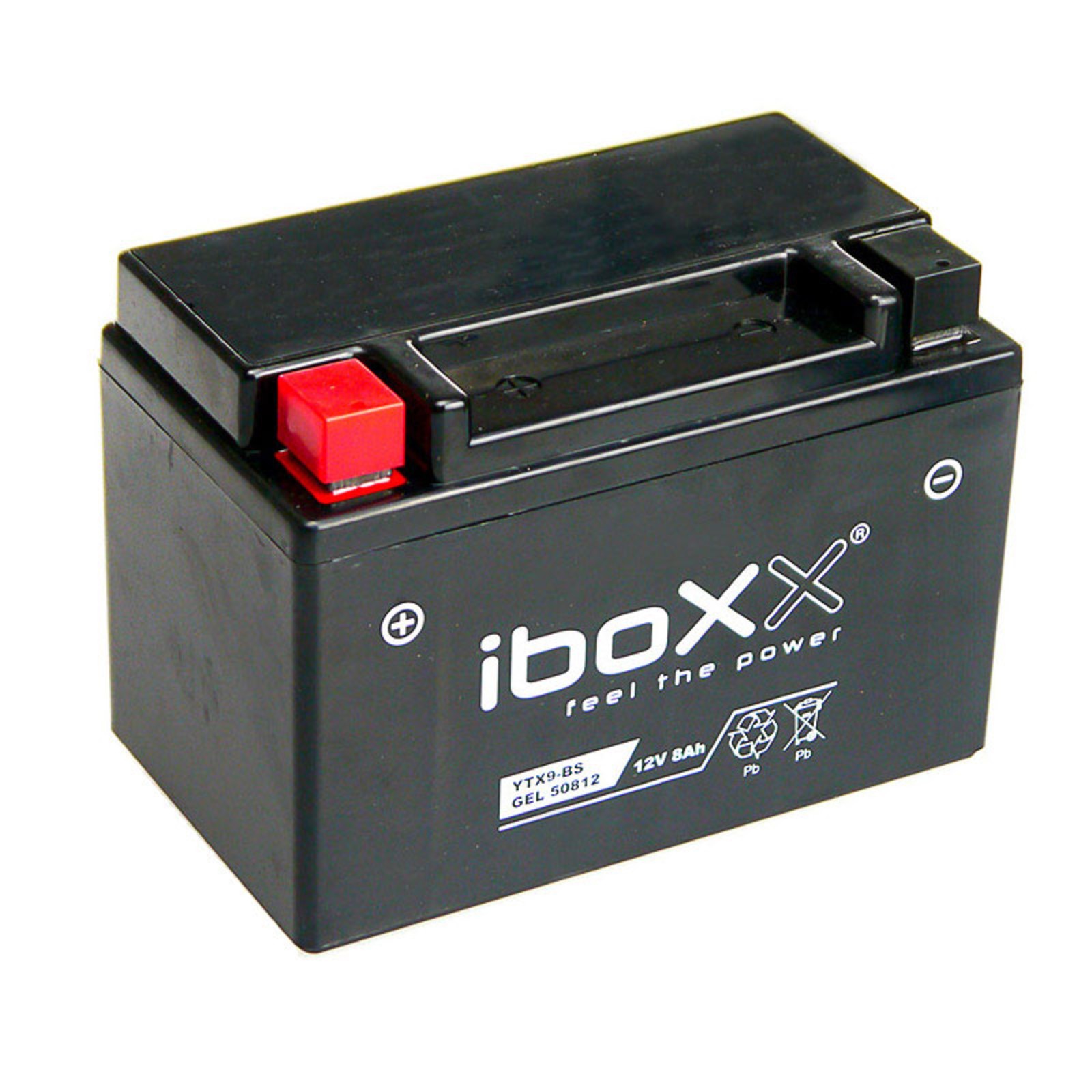Iboxx Motorrad Gel Batterie YTX9-BS / 12 Volt - 8 Ah