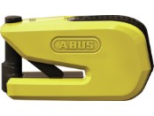 ABUS GRANIT Detecto One 8078 2.0 Bremsscheibenschloss – Gelb mit Alarm & Bluetooth