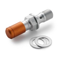KTM Hohlschraube mit Entlüftungsfunktion vorne