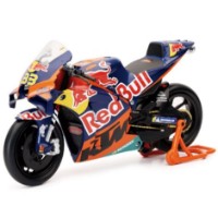 New Ray Modellmotorrad KTM Red Bull MotoGP Brad Binder #33, Maßstab 1:12, blau/orange