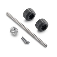 KTM Sturzpadset vorne, schwarz