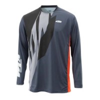 KTM Pounce Motocross Enduro Jersey Schwarz