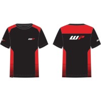 WP Replica Team T-Shirt, Schwarz/Rot, Herren