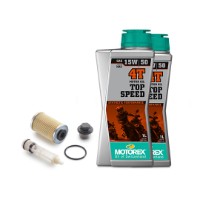 Ölwechsel-Set mit Öl und Ölfilterkit für KTM 125 / Husqvarna Svartpilen 125