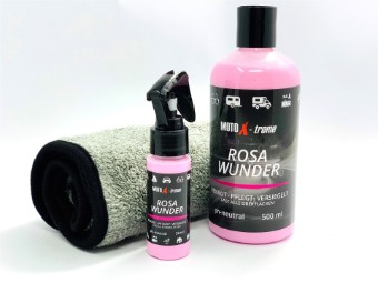 Starter-Set klein MotoX-treme Rosa Wunder, 1x 500ml, 1x 50ml, 1x Microfasertuch
