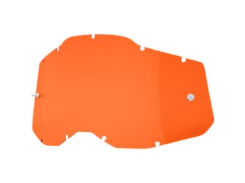 100% Ersatzglas Accuri 2, Racecraft 2 & Strata 2 Orange