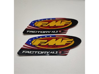 FMF Endschalldämpfer Aufkleber