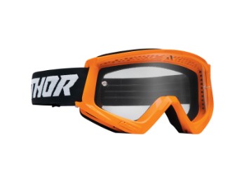 Thor Combat Racer Motocross & Enduro Brille Orange, klar