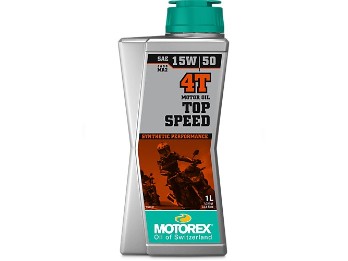 Motorex Top Speed 4-Takt Motoröl 15W 50 