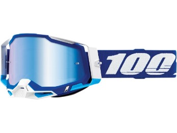 100% Racecraft 2 Offroad Brille blau verspiegelt