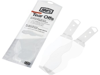 100% Accuri 2/Racecraft 2/Strata 2 Abreißer laminiert 14er-Pack