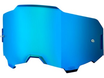 100% Armega Brillenglas blau verspiegelt