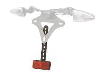 R&G Kennzeichenhalter Reflektor Kit Standard mit E-Zeichen