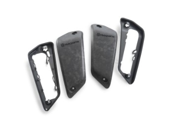 Husqvarna Karbon Kühlerspoilerset 801 Svartpilen