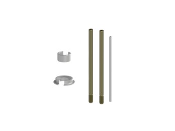 Tieferlegungskit für 50 SX/SX-E 5~50 TC/EE-5~50 MC/MC-E 5 24-25