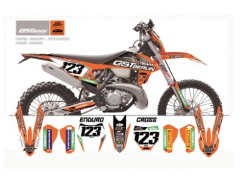 KTM GST Berlin Dekor SX / EXC orange