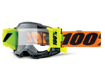 100% Accuri 2 Forecast Roll-Off Motocross & Enduro Brille Schwarz/Orange