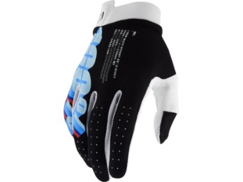 100% iTrack Handschuhe blau / schwarz