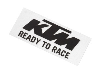 KTM Logo Sticker schwarz