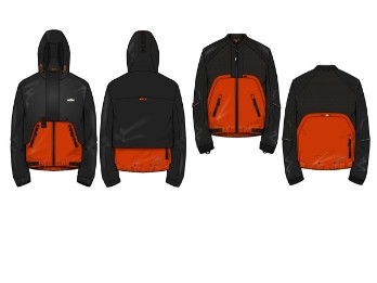 KTM Mootant Motorrad Jacke wasserfest