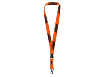 KTM Team Lanyard – Schlüsselband im Factory Racing Design