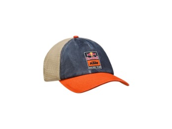 Red Bull KTM Ride Trucker Cap – Offizielle KTM Racing Team Snapback Cap für Motorsport Fans