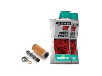 Ölwechsel-Set mit Öl und Ölfilterkit 250-350 EXC-F/SX-F/FC/FE