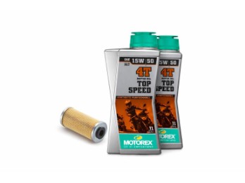 Ölwechsel-Set mit Öl und Ölfilter 125-390 Duke/RC~390 Adventure~125-401 Svartpilen/Vitpilen