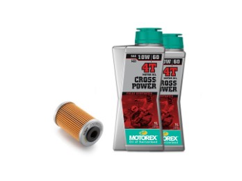 Ölwechsel-Set mit Öl und Ölfilter 450-501 EXC-F/SX-F/FC/FE 