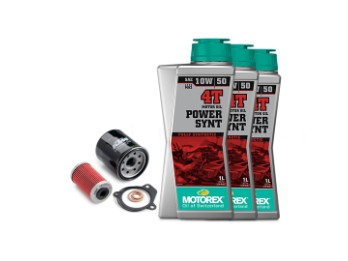 Ölwechsel-Set mit Öl und Ölfilterkit LC4