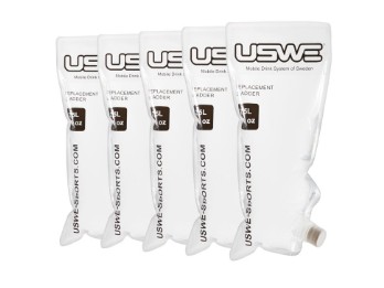 USWE Sports Trinkblase 2,5 Liter 5-Pack