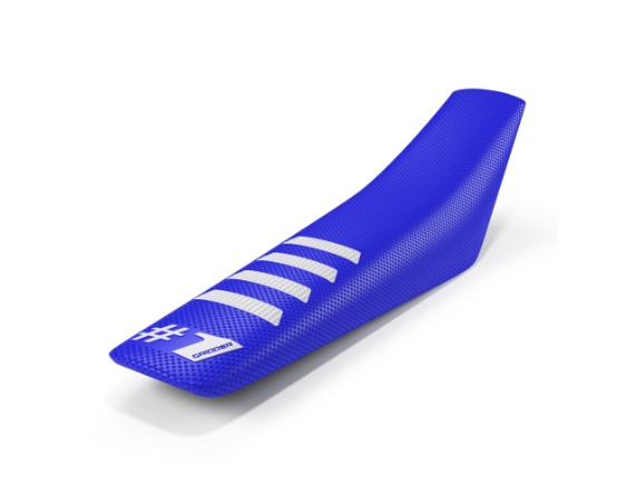 Onegripper-seat-cover-ribbed-blue-white