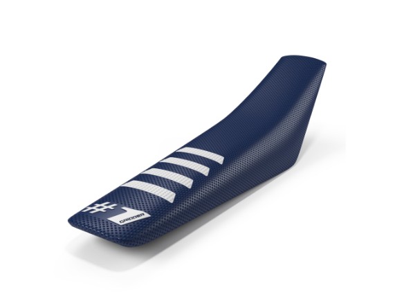 Onegripper-seat-cover-ribbed-dark-blue-white