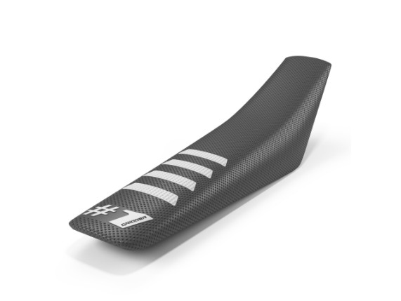 Onegripper-seat-cover-ribbed-dark-grey-white