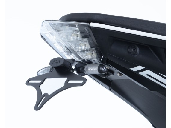 R-G-Kennzeichenhalter-Kennzeichen-Halter-Nummernschild-Nummernschildhalter-Motorrad-KTM-Duke-125-390-Baujahr-17-LP0225BK3