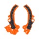 orange/schwarz