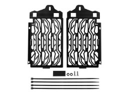 Kühlerschutz Edelstahl schwarz R 1250 GS / ADV