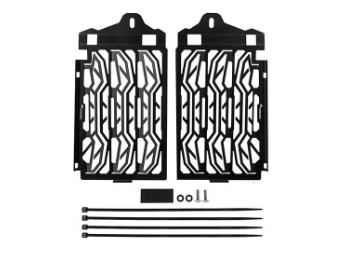 Kühlerschutz Edelstahl schwarz R 1250 GS / ADV