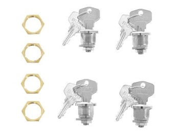 ZEGA Pro2 / ZEGA Pro/ZEGA Mundo Einbauschloss Set 4 Stück