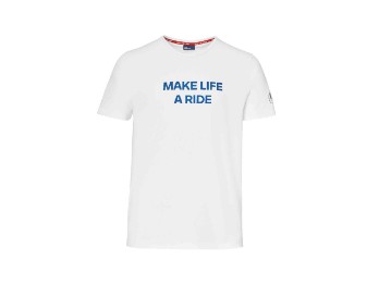 T-Shirt Make Life a Ride Herren