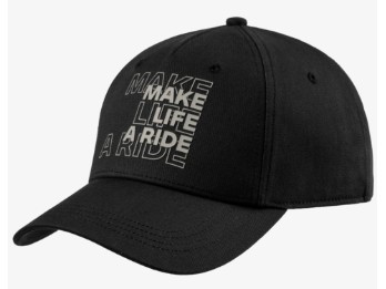 Cap Make Life a Ride schwarz