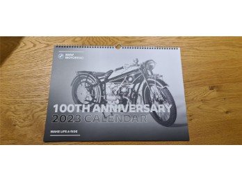 Motorrad 100 Jahre Jubiläum Wandkalender