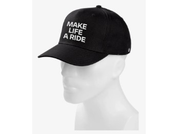 Cap Make Life a Ride schwarz One Si ze