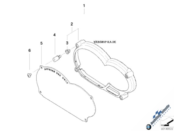 63 12 7 695 770, Scheinwerferschutz R1200GS / GSA