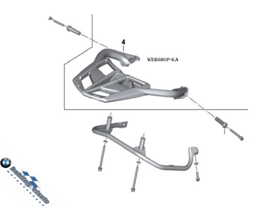 71 60 7 693 917, GEPÄCKBRÜCKE